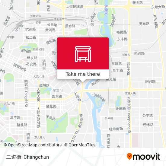 二道街 map