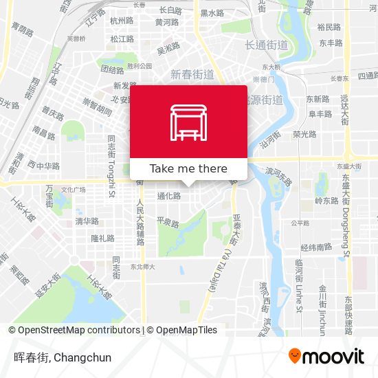晖春街 map