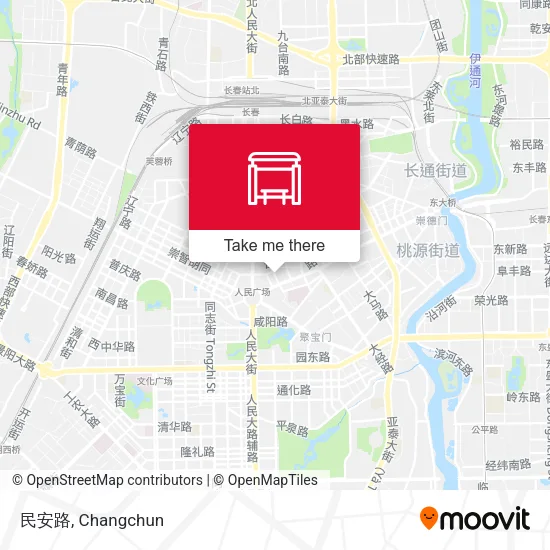 民安路 map