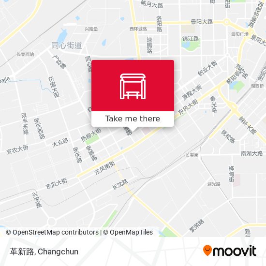 革新路 map