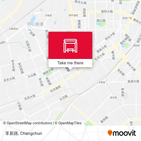 革新路 map