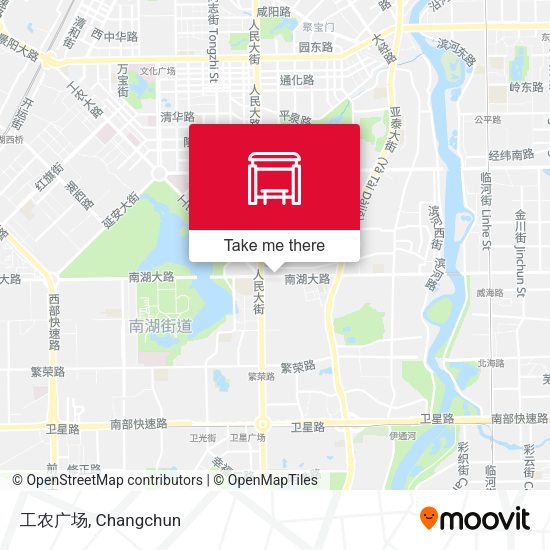 工农广场 map