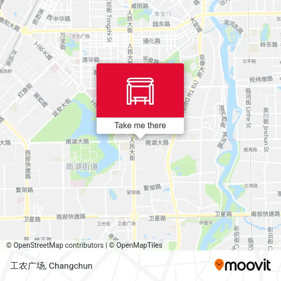 工农广场 map