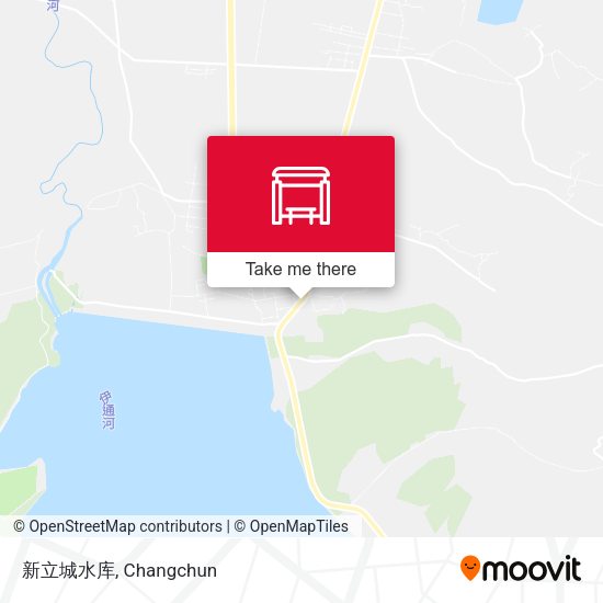 新立城水库 map