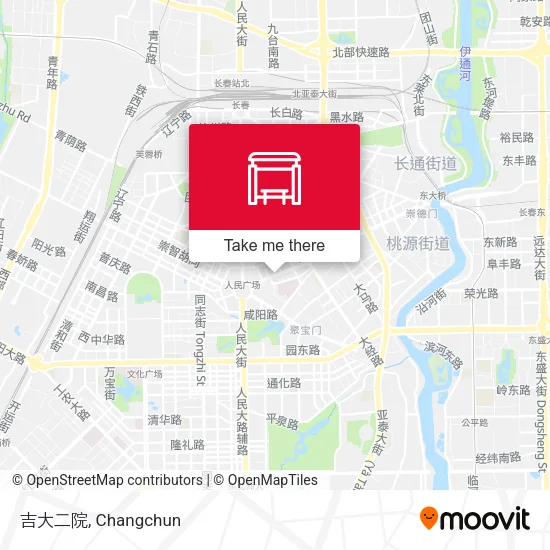 吉大二院 map