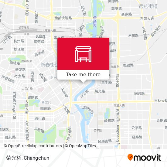 荣光桥 map