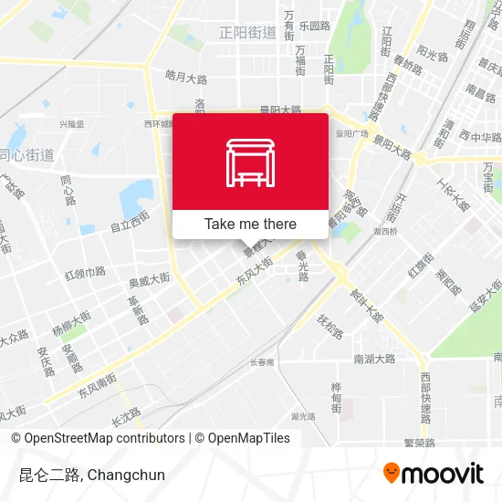昆仑二路 map