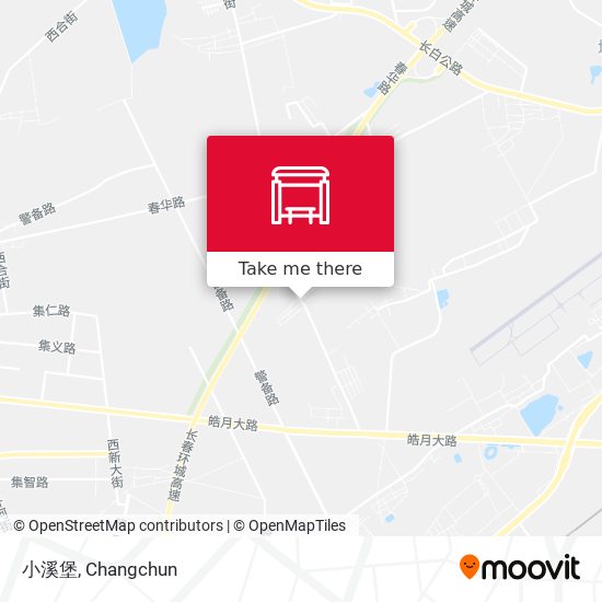 小溪堡 map