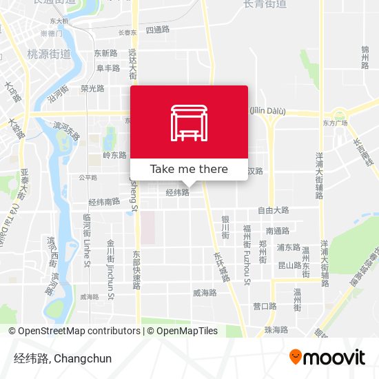 经纬路 map