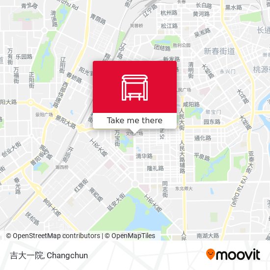 吉大一院 map