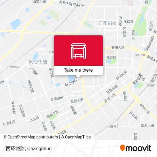 西环城路 map