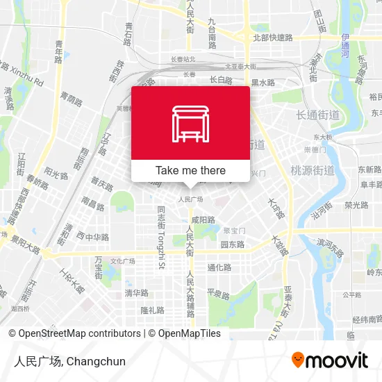 人民广场 map