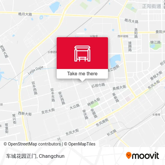 车城花园正门 map