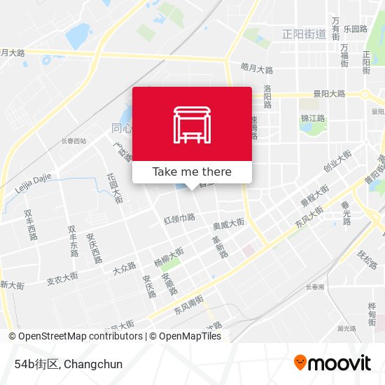 54b街区 map