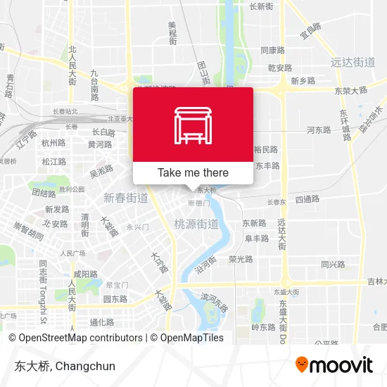 东大桥 map