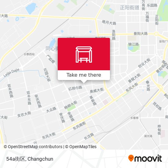 54a街区 map