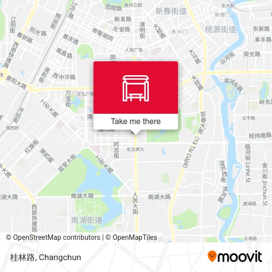 桂林路 map