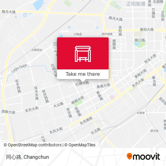 同心路 map