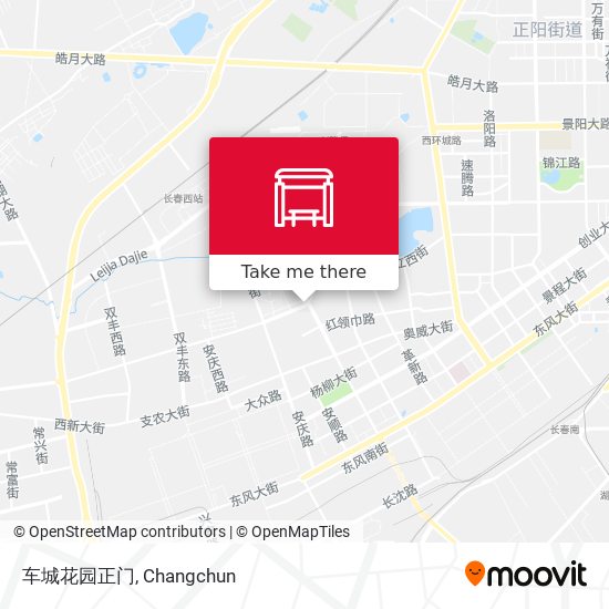 车城花园正门 map