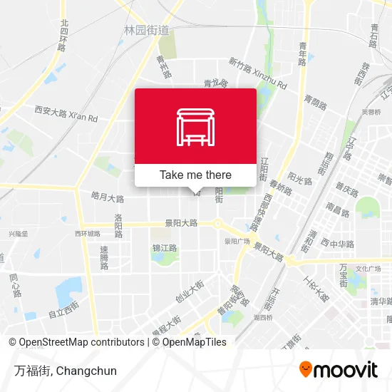 万福街 map