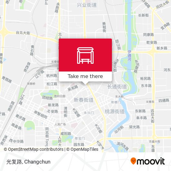 光复路 map