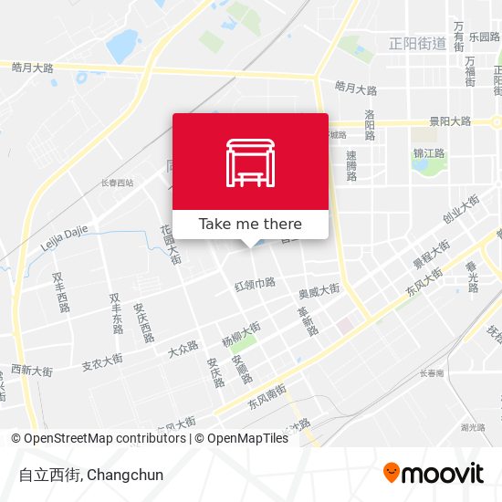 自立西街 map