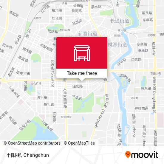 平阳街 map