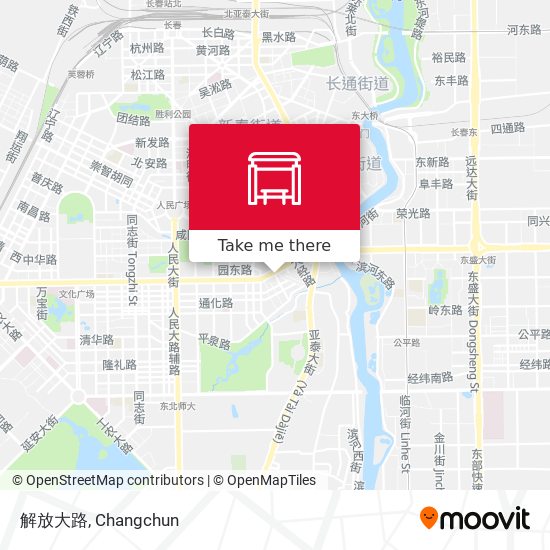 解放大路 map