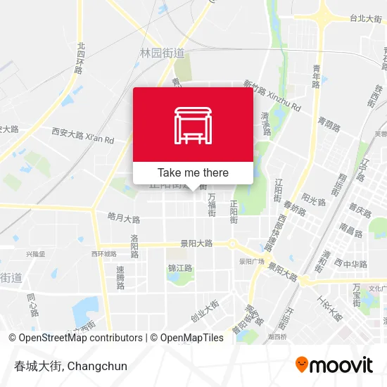 春城大街 map