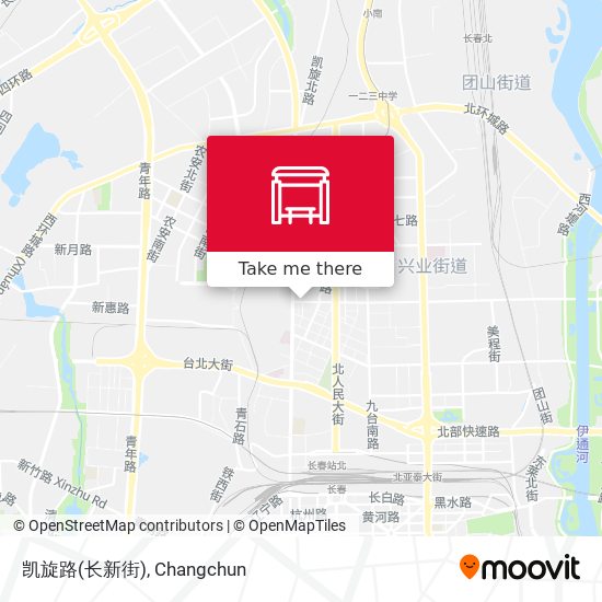 凯旋路(长新街) map