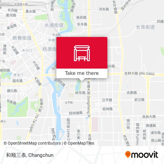 和顺三条 map