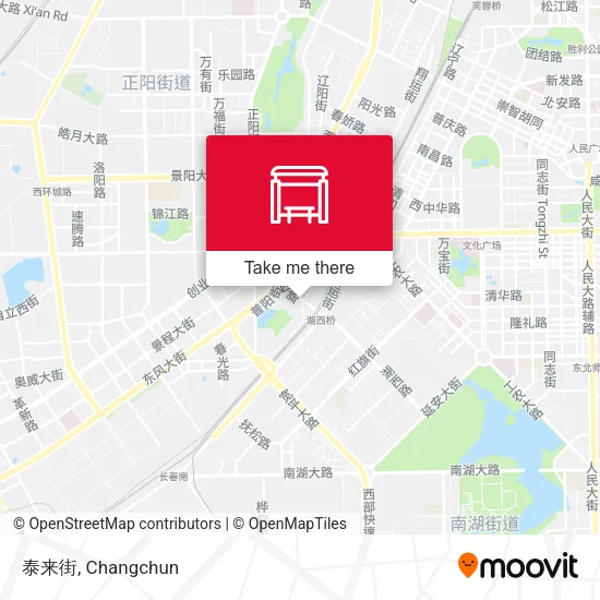 泰来街 map