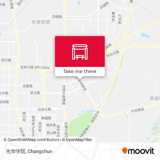 光华学院 map