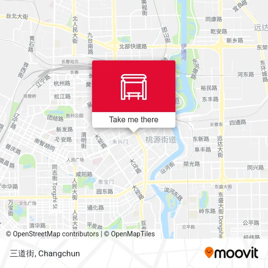 三道街 map