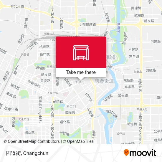 四道街 map