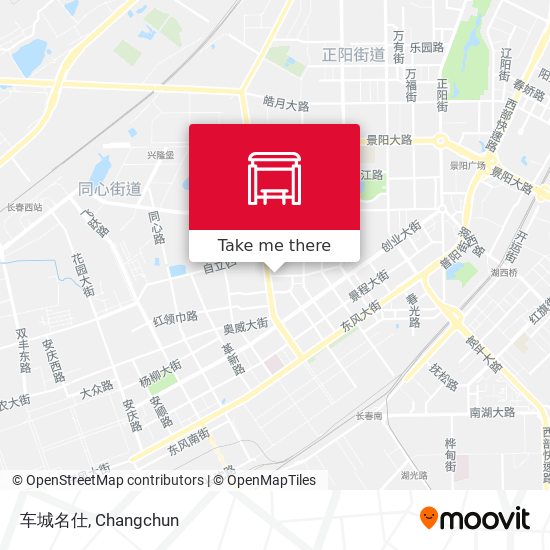 车城名仕 map