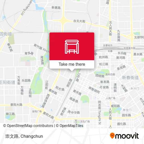 崇文路 map