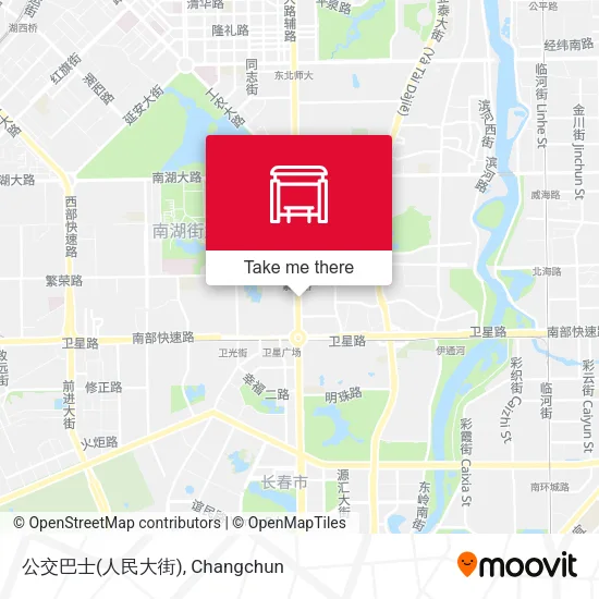 公交巴士(人民大街) map