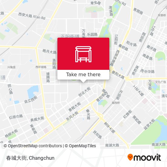 春城大街 map