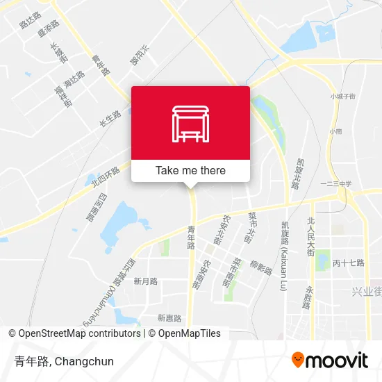 青年路 map