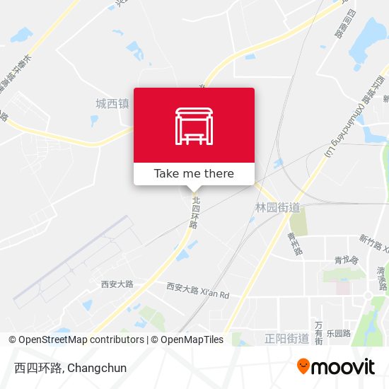 西四环路 map