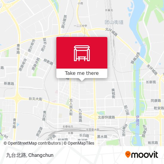 九台北路 map