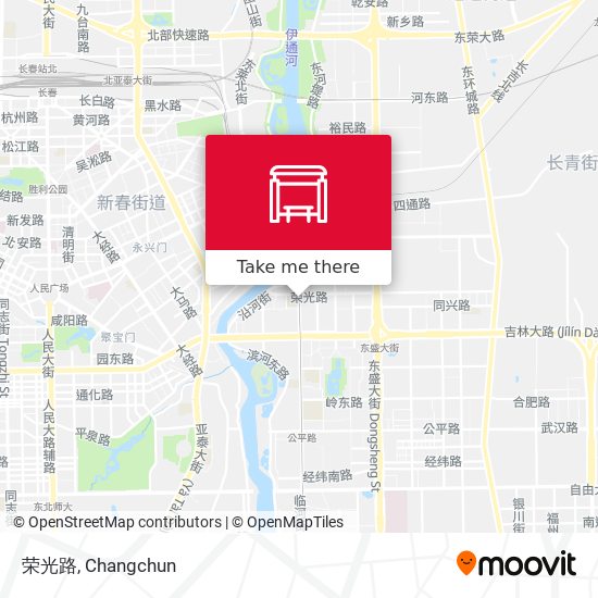 荣光路 map