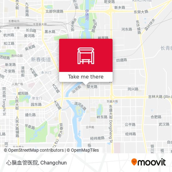 心脑血管医院 map