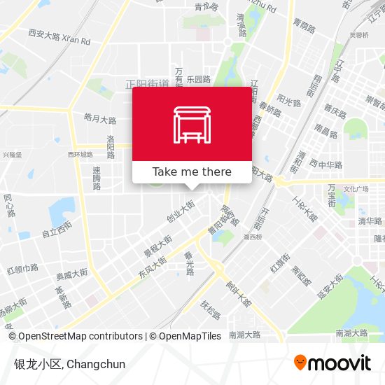 银龙小区 map