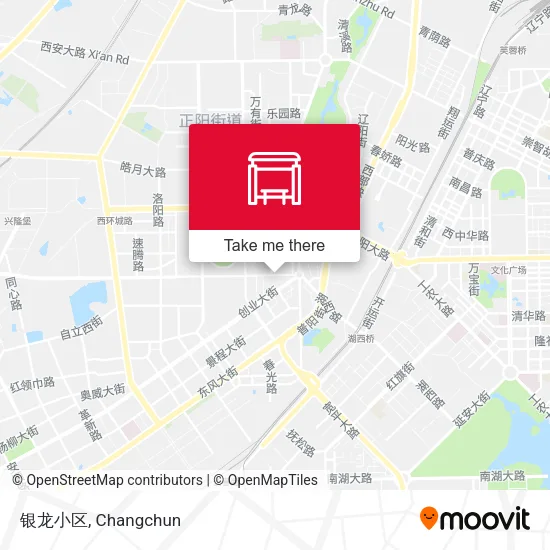 银龙小区 map