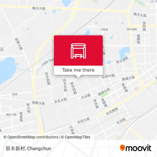 双丰新村 map