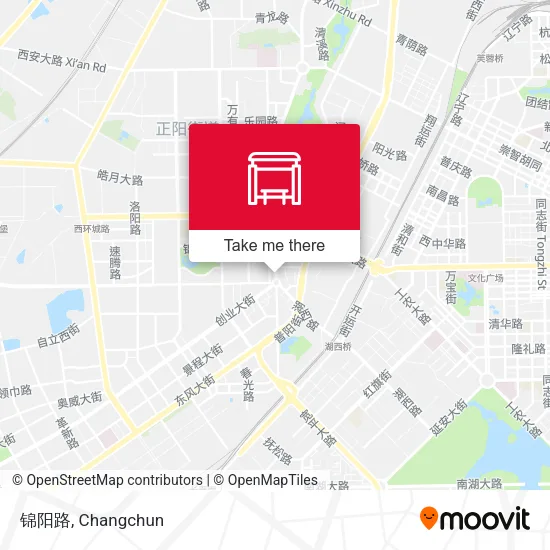 锦阳路 map