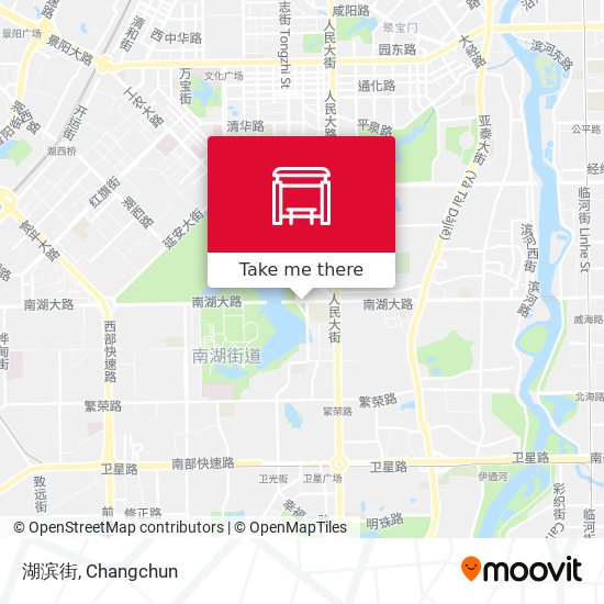 湖滨街 map
