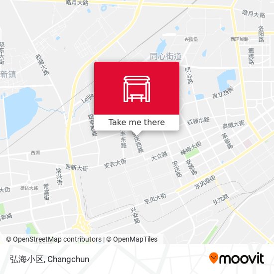 弘海小区 map
